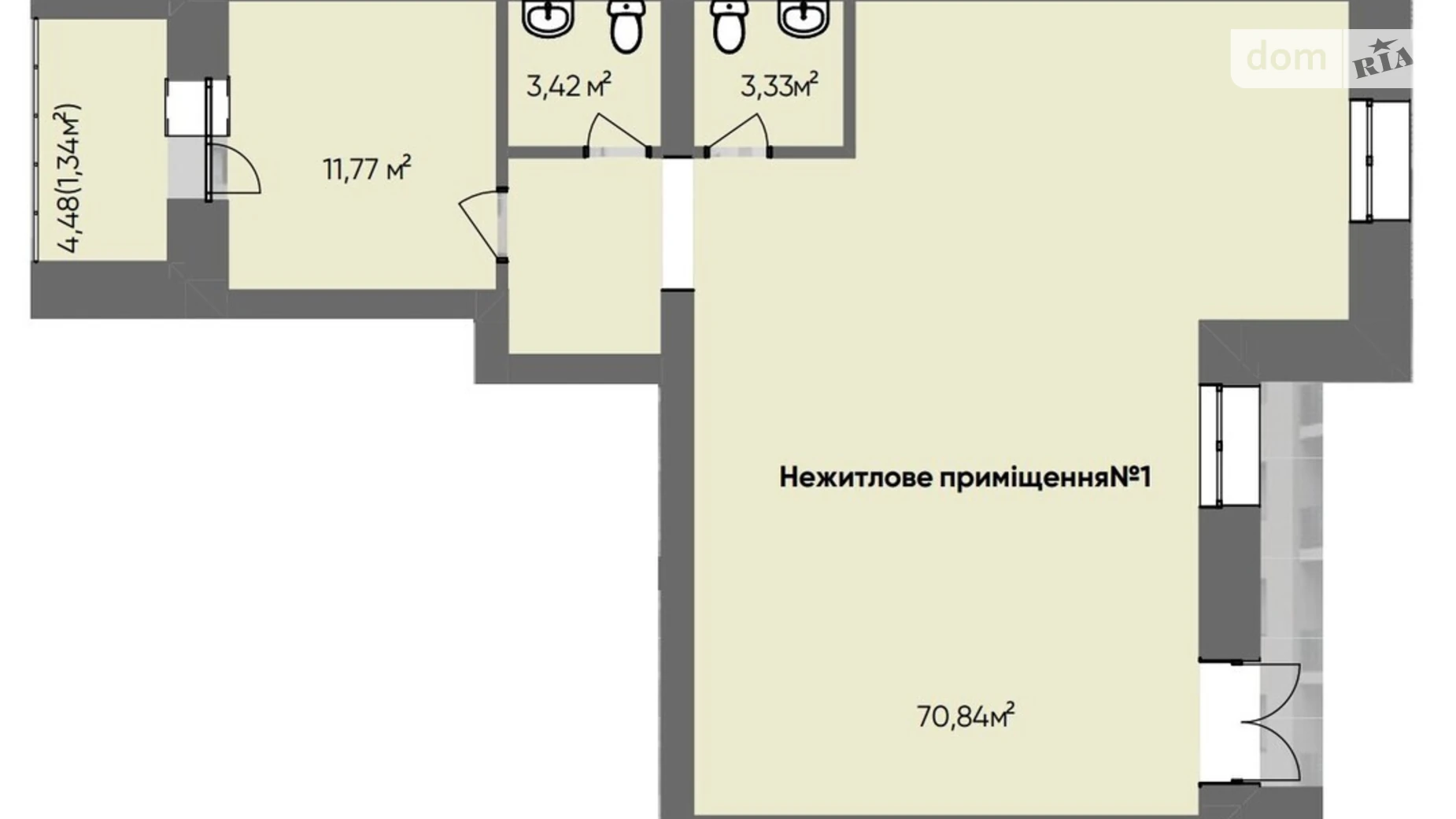 ул. Сахарова Андрея Академика Бам Тернополь ЖК Браво, цена: 77095 $ - фото 2