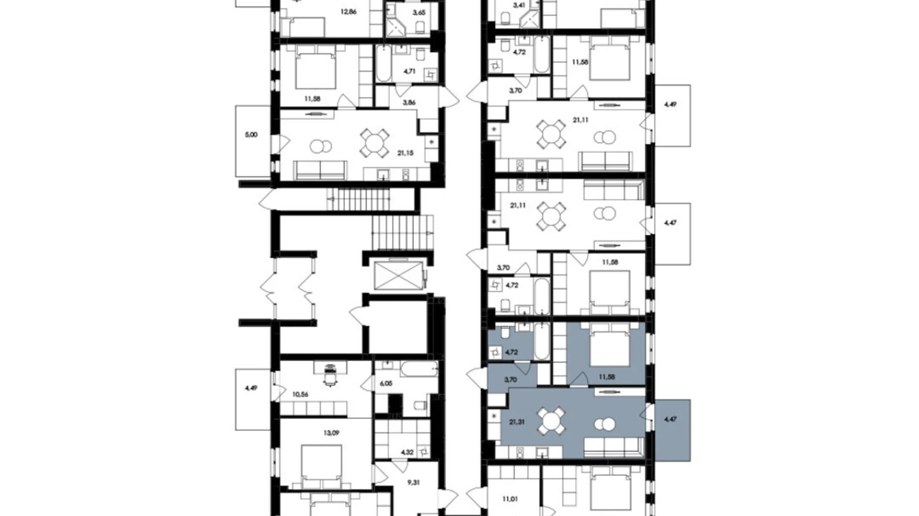 Продается 1-комнатная квартира 42.22 кв. м в Сокольниках, ул. Героев Майдана - фото 3