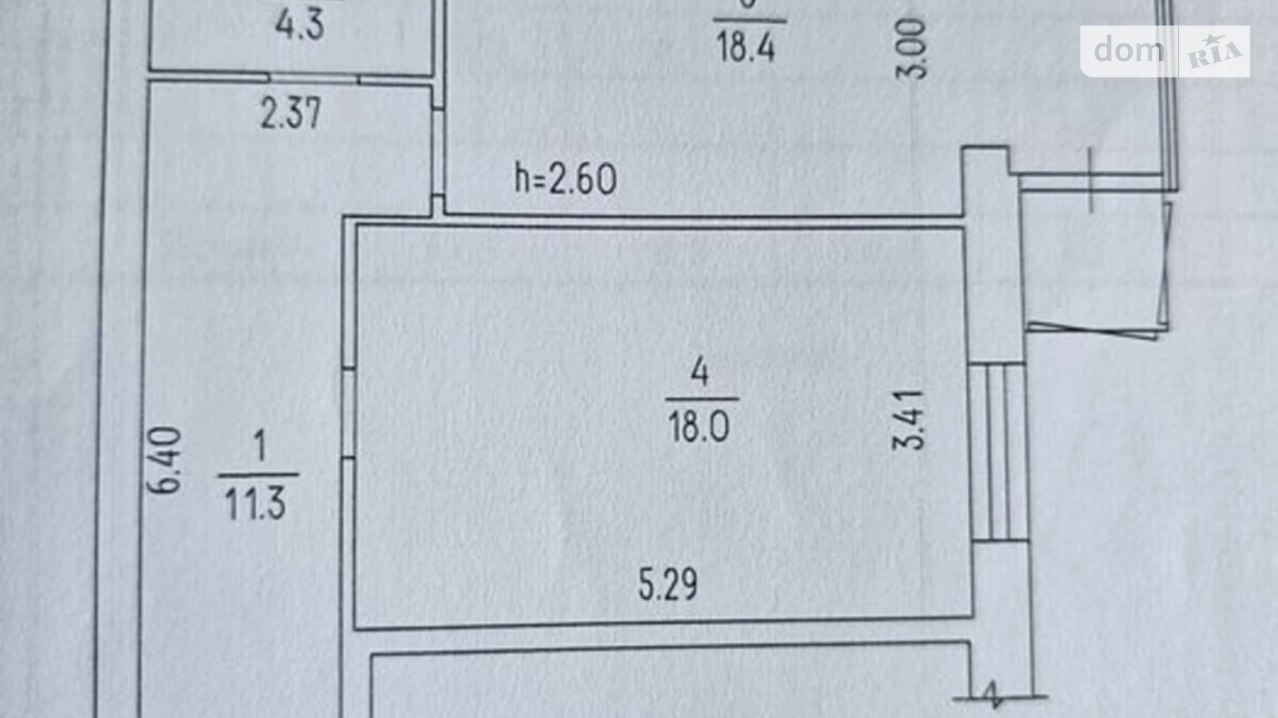 Продається 1-кімнатна квартира 54 кв. м у Черкасах, вул. Смілянська, 122/4 - фото 4