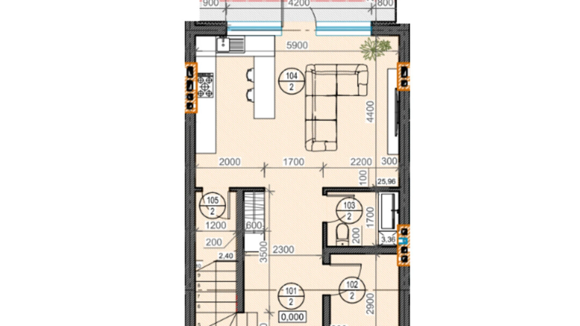 ул. Трояновская, 21А Житомир Таунхаус На Трояновской, цена: 125840 $ - фото 2