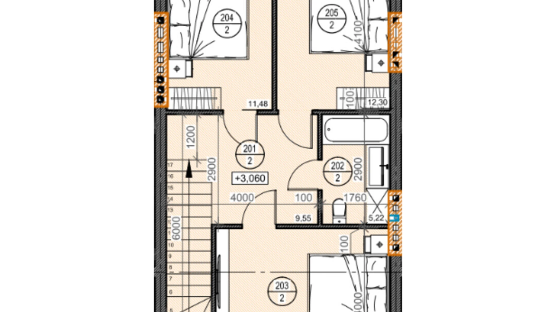 ул. Трояновская, 21А Житомир Таунхаус На Трояновской, цена: 125840 $ - фото 3