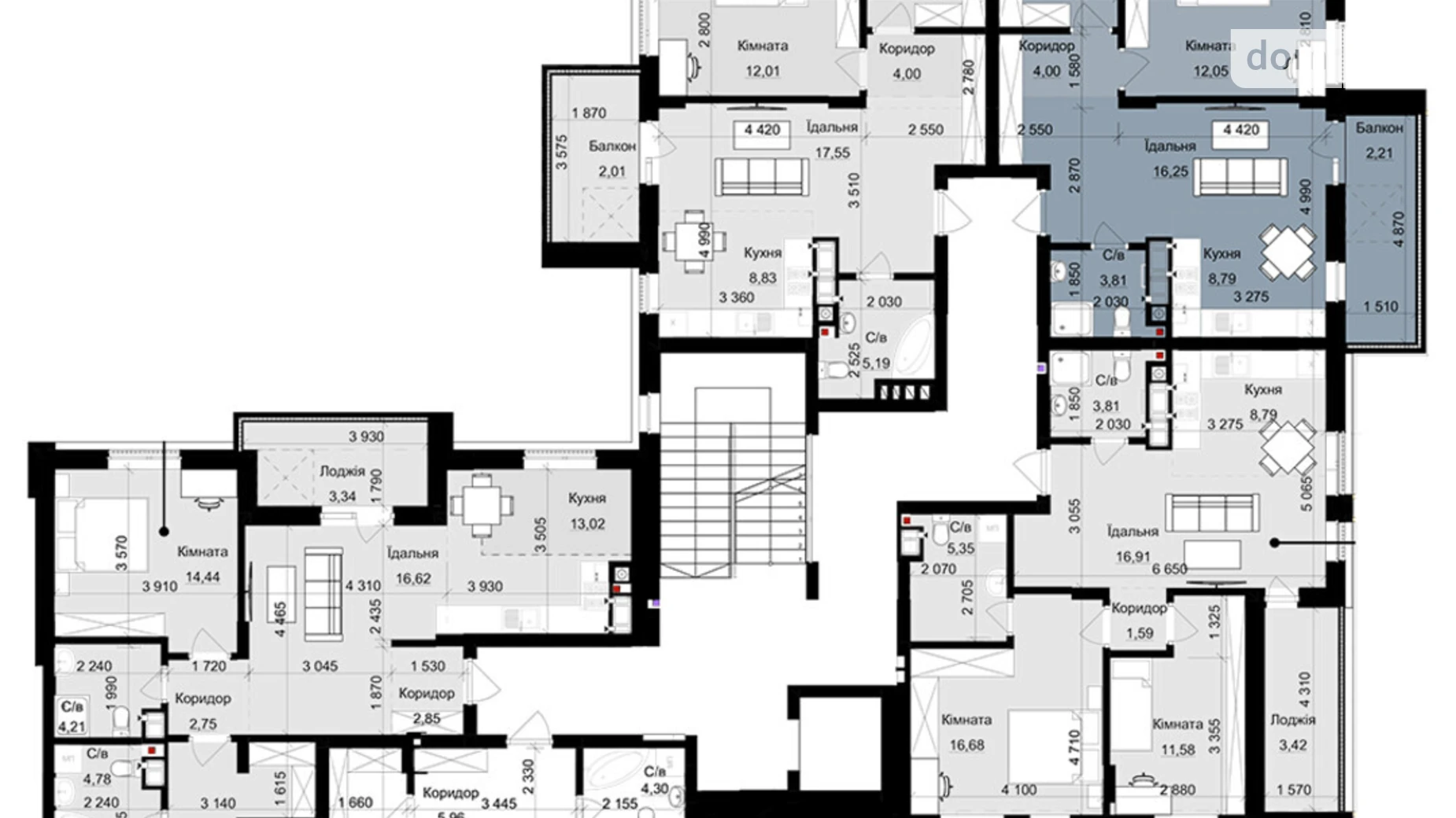 Продается 2-комнатная квартира 71.87 кв. м в Львове, ул. Пасечная, 154 - фото 4