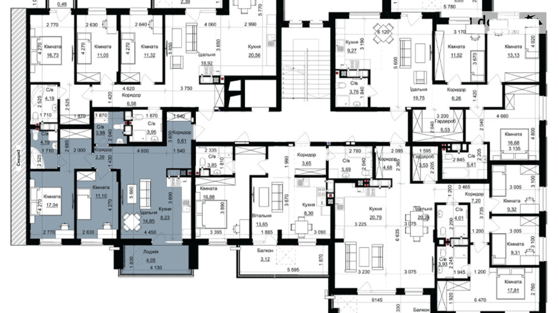 Продается 2-комнатная квартира 71.44 кв. м в Львове, ул. Пасечная, 154 - фото 3