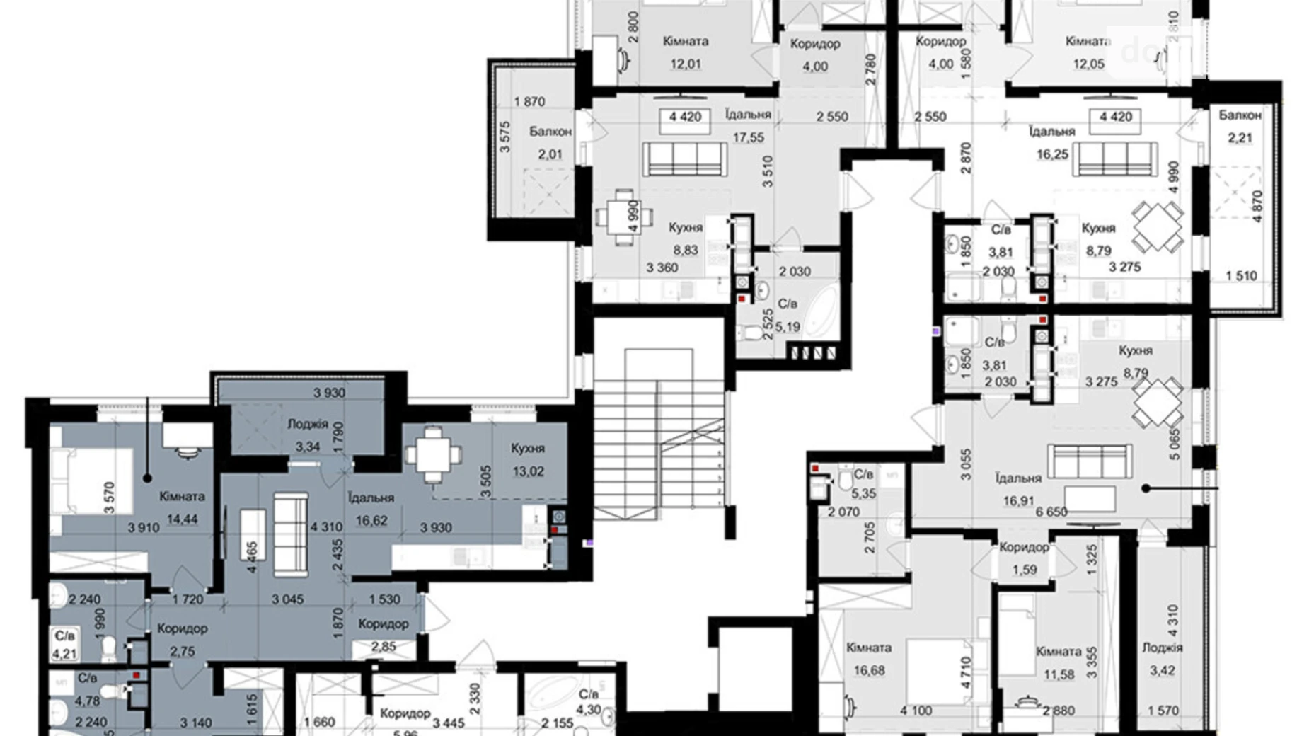 Продается 2-комнатная квартира 80.35 кв. м в Львове, ул. Пасечная, 154 - фото 3