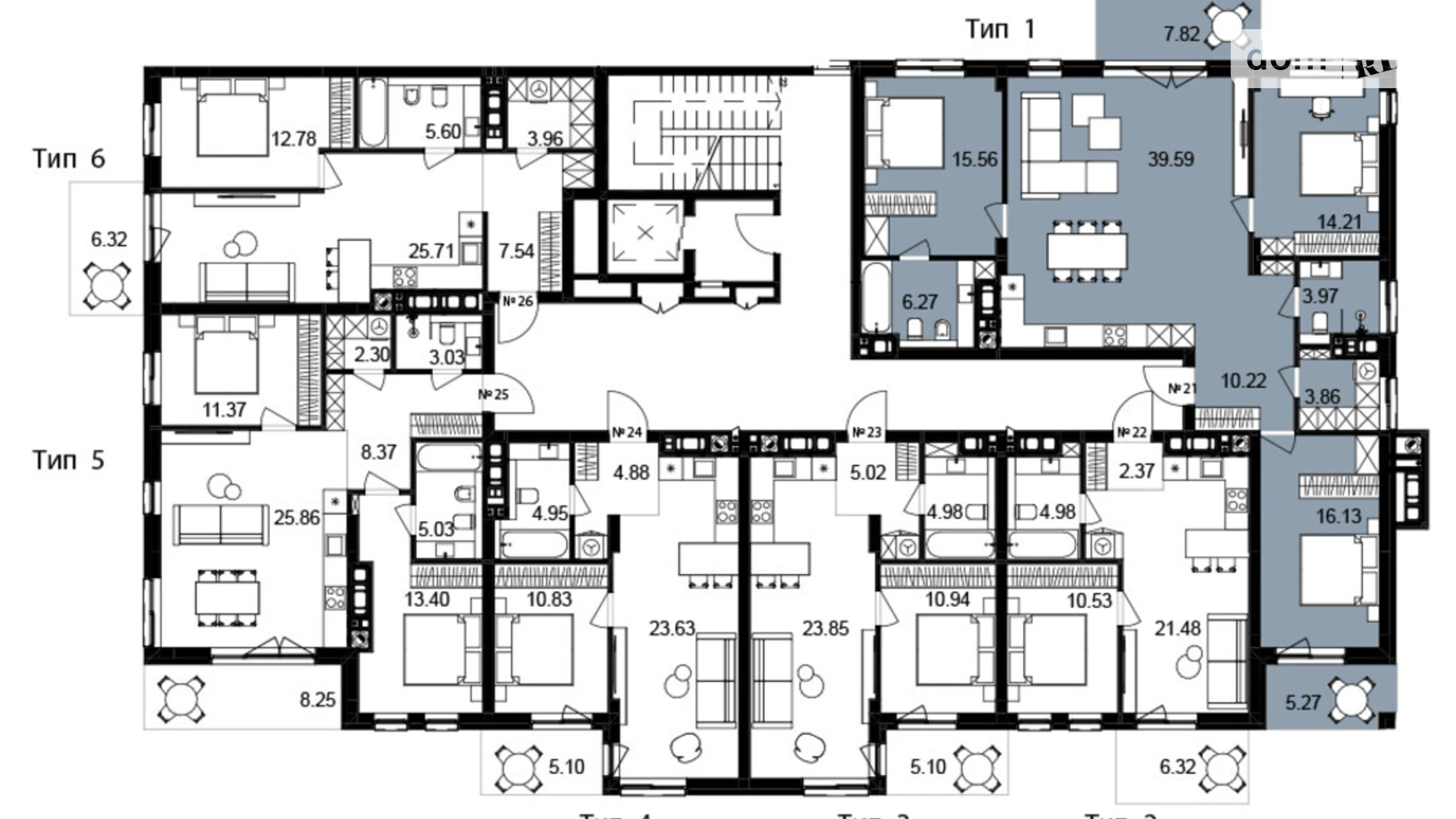 Продается 3-комнатная квартира 114.79 кв. м в Львове, ул. Пасечная, 154 - фото 3