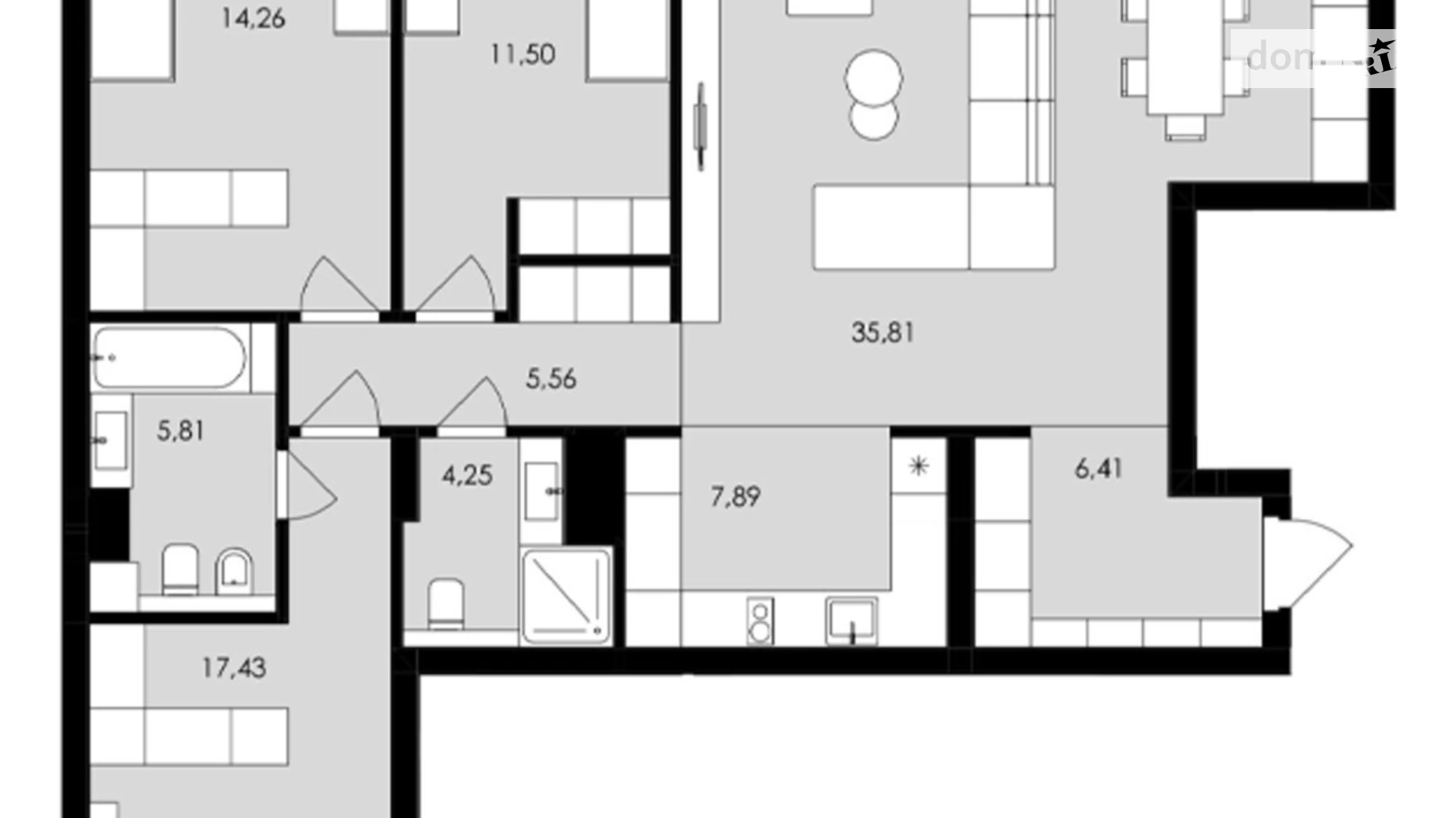 Продается 3-комнатная квартира 108.09 кв. м в Сокольниках, ул. Героев Майдана - фото 2