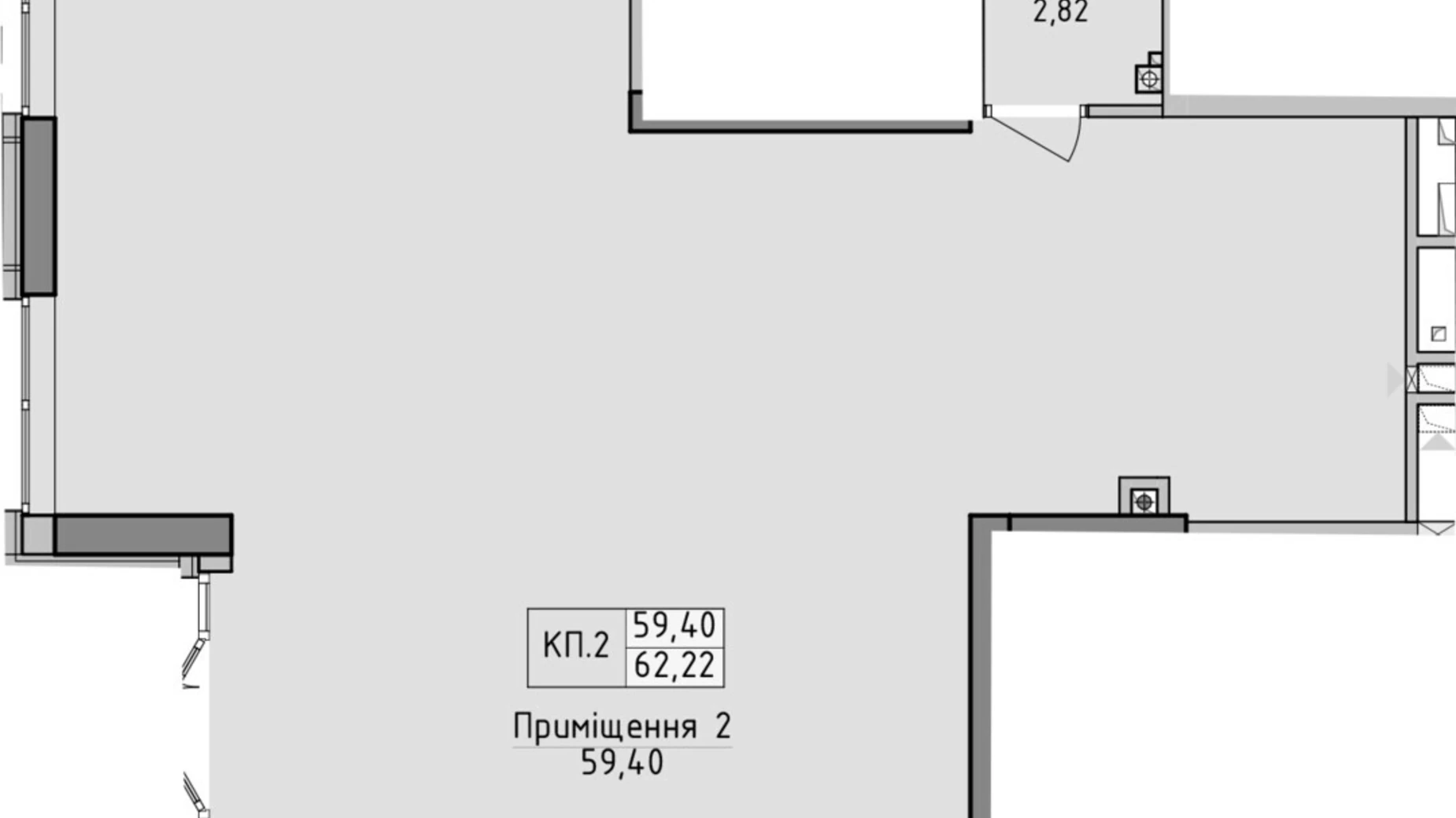 Продается офис 62.22 кв. м в бизнес-центре, цена: 100921 $ - фото 2