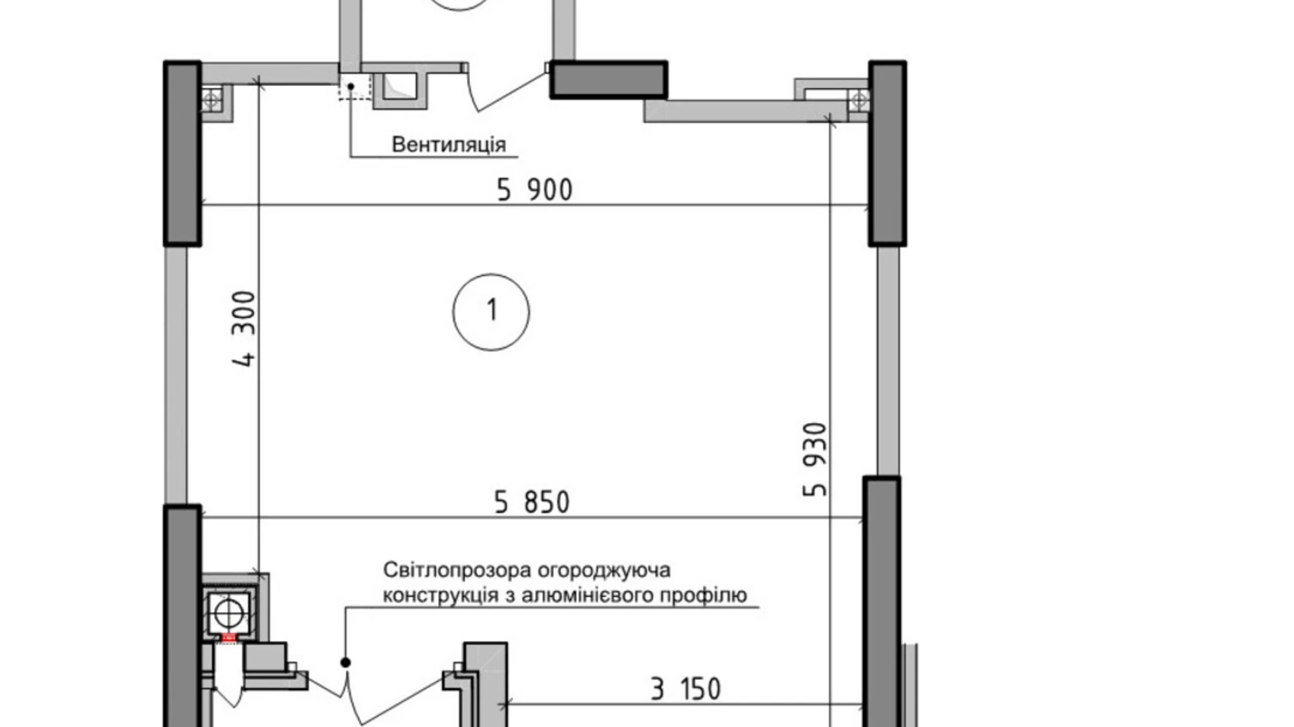 Продается офис 35.5 кв. м в бизнес-центре, цена: 64681 $ - фото 2