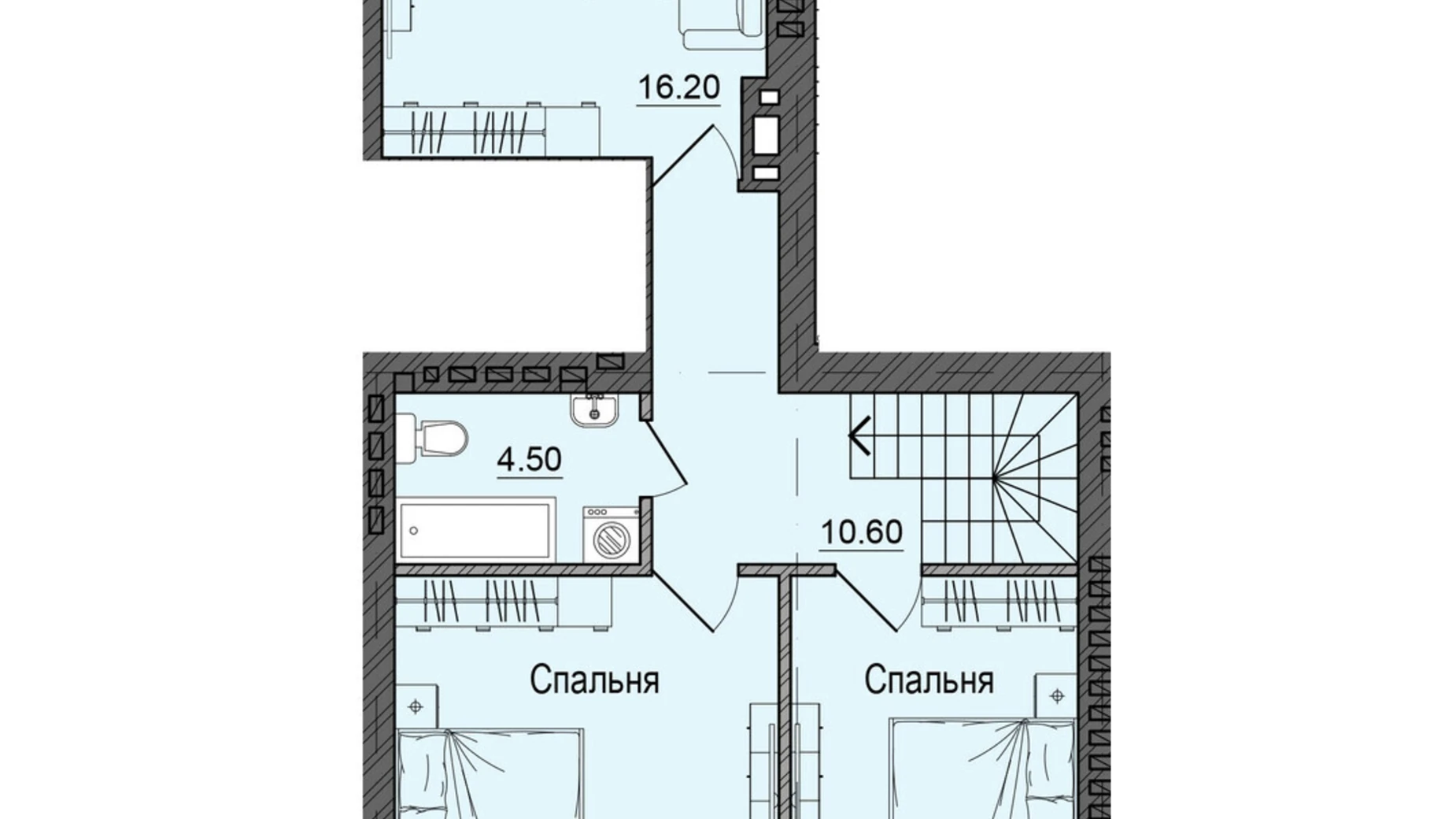 Продается 4-комнатная квартира 104.4 кв. м в, цена: 120060 $ - фото 3