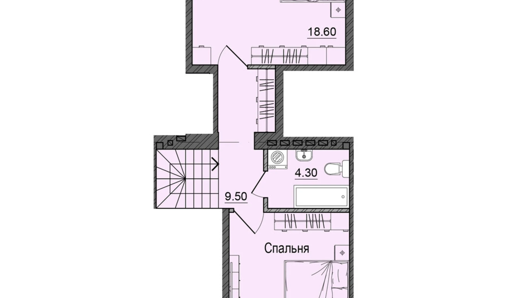 Продается 3-комнатная квартира 90.8 кв. м в, цена: 104420 $ - фото 3