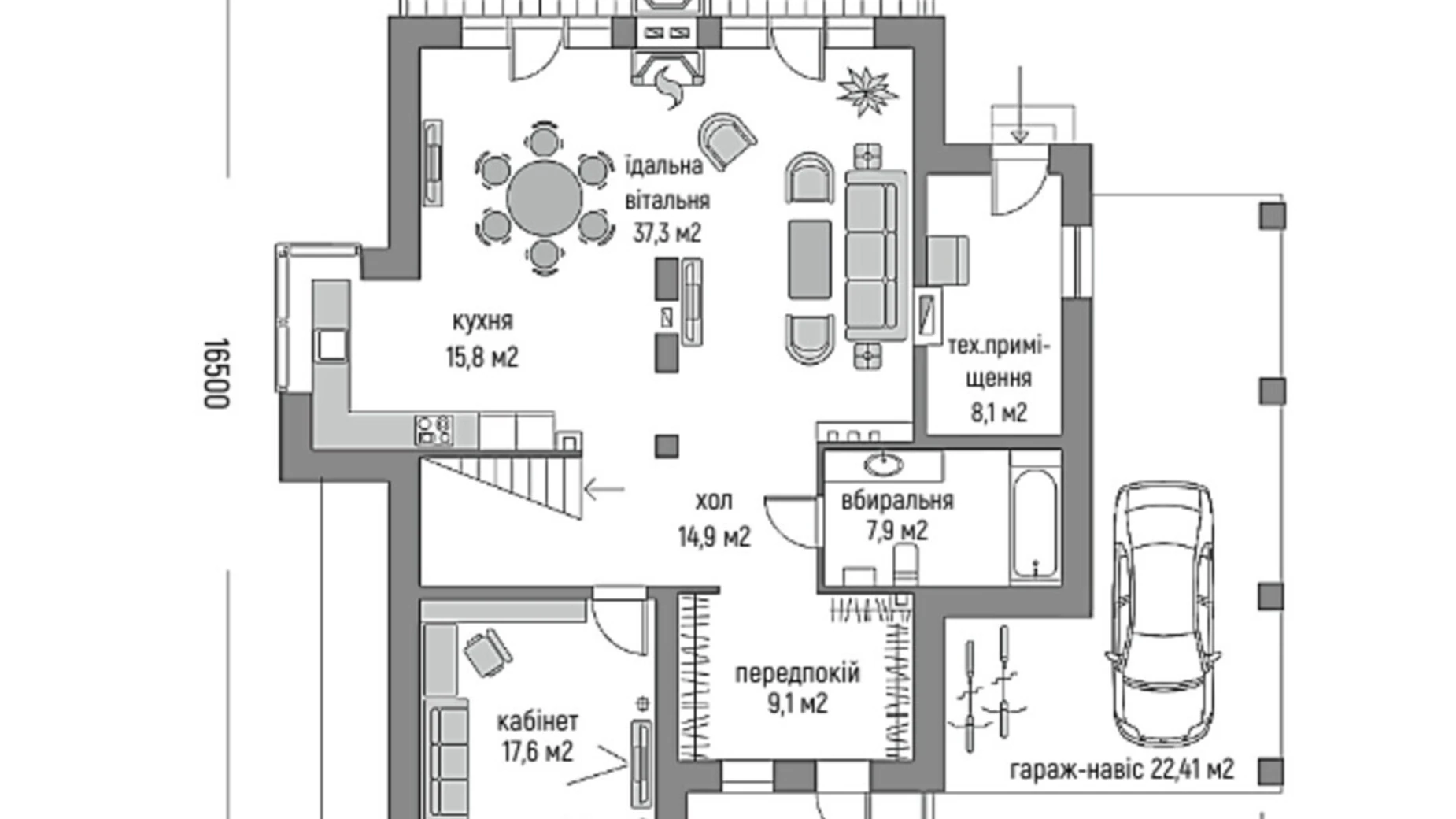Продается дом на 2 этажа 230 кв. м с балконом, цена: 260000 $ - фото 2