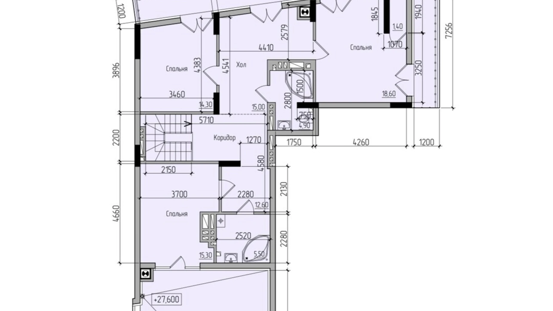 Продается 5-комнатная квартира 188.1 кв. м в, цена: 154242 $ - фото 2