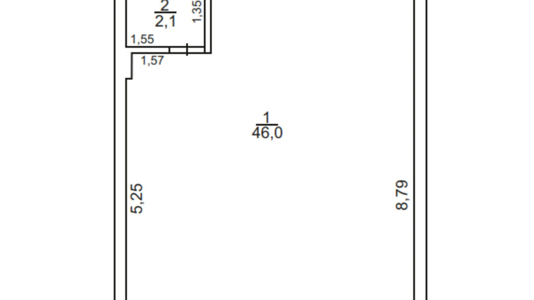 Продается офис 49.6 кв. м в бизнес-центре, цена: 37200 $ - фото 2