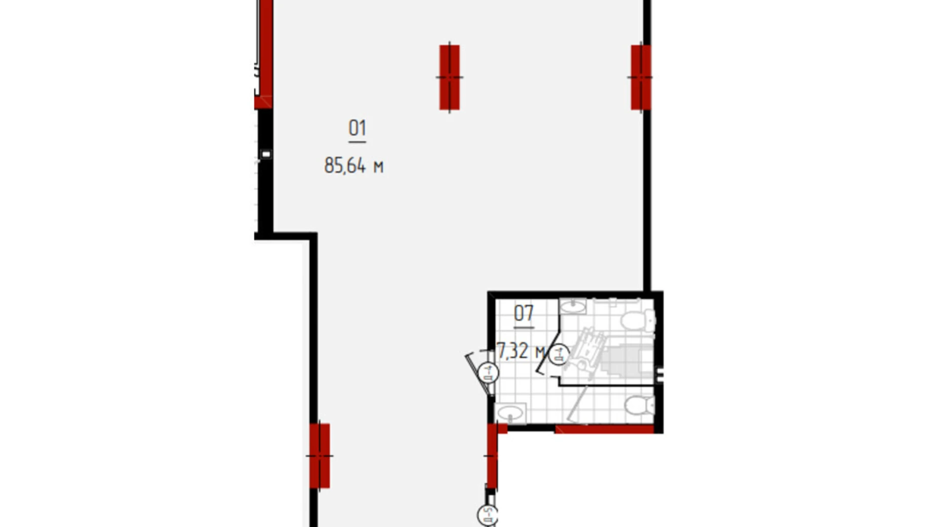 ул. Ленкавского, 2А Кант Ивано-Франковск ЖК Квартал №5, цена: 247676 $ - фото 2