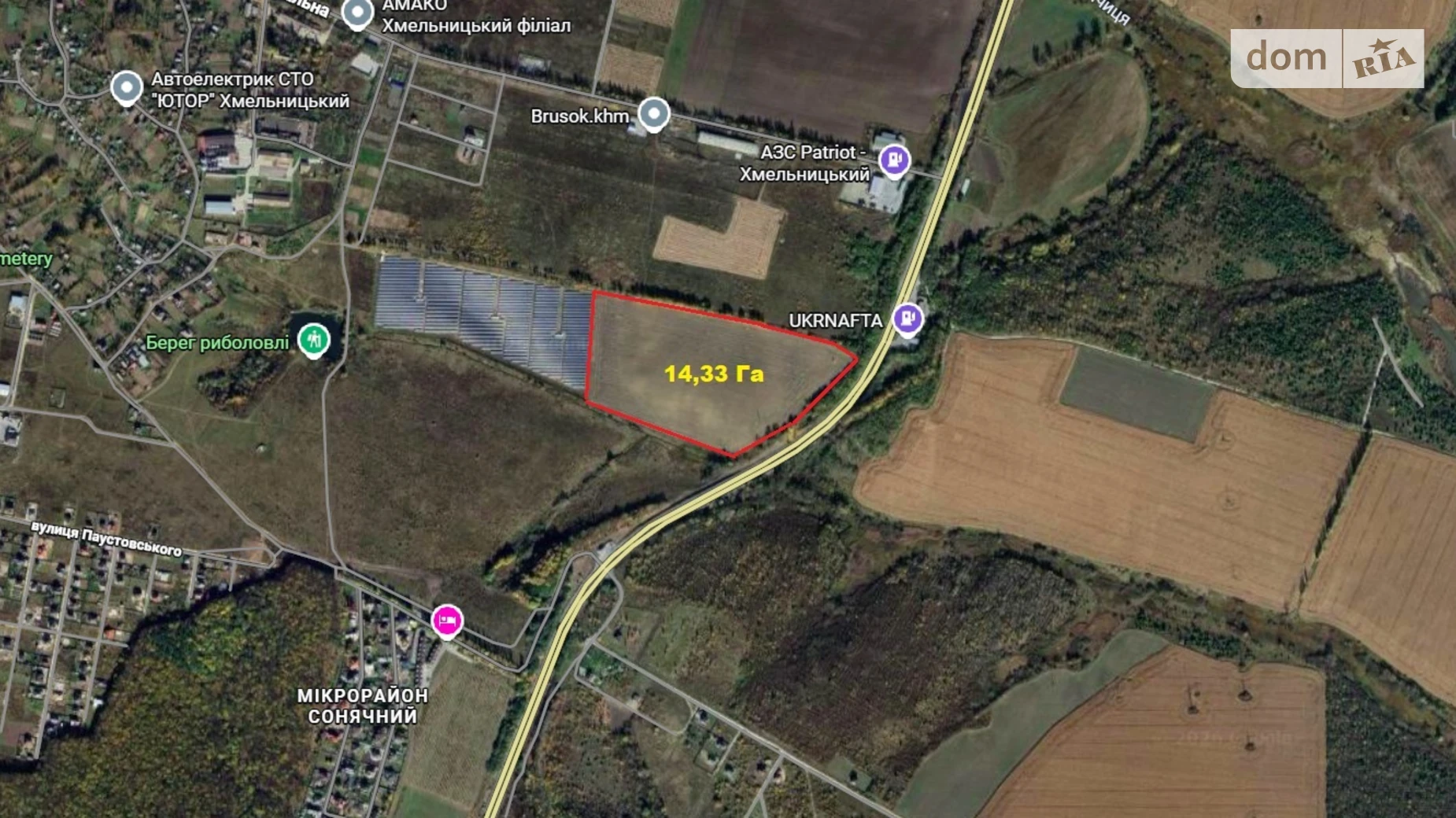 Продается земельный участок 1432.88 соток в Хмельницкой области, цена: 788000 $ - фото 5