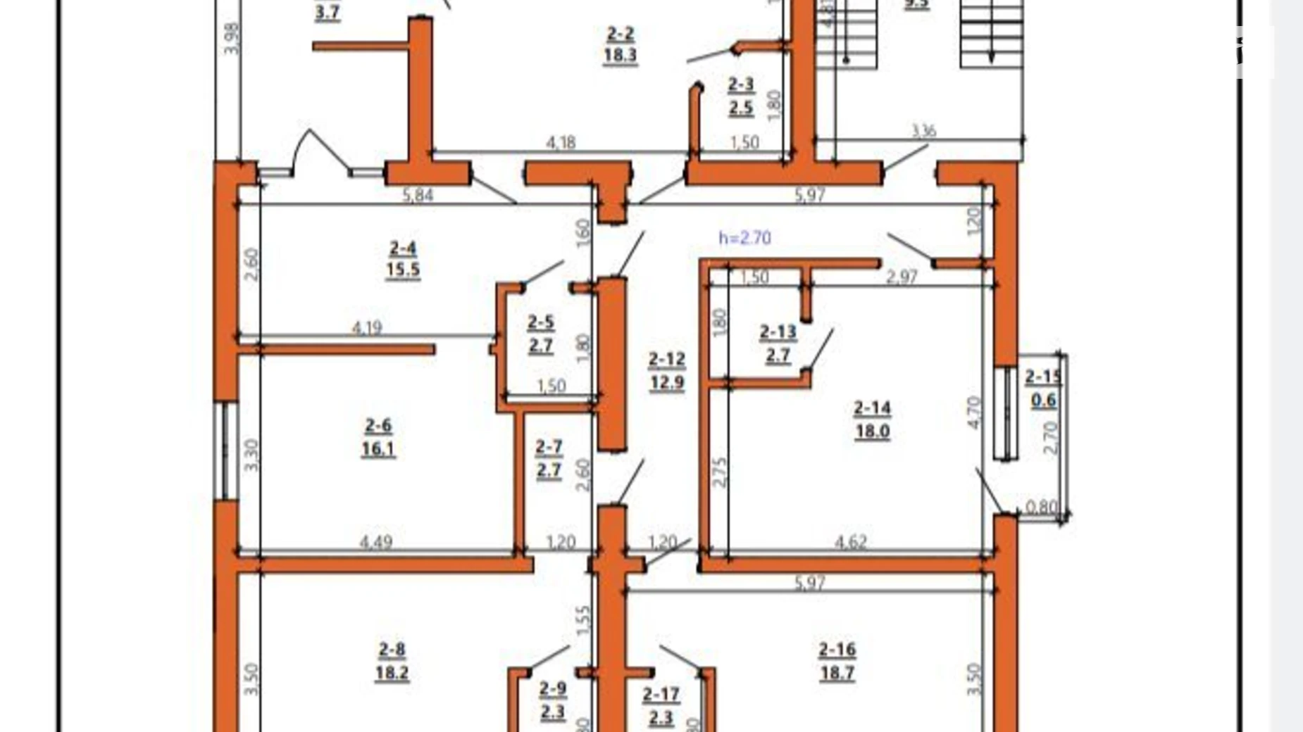 Продается 1-комнатная квартира 23 кв. м в Хмельницком, ул. Полевая, 15/1 - фото 2