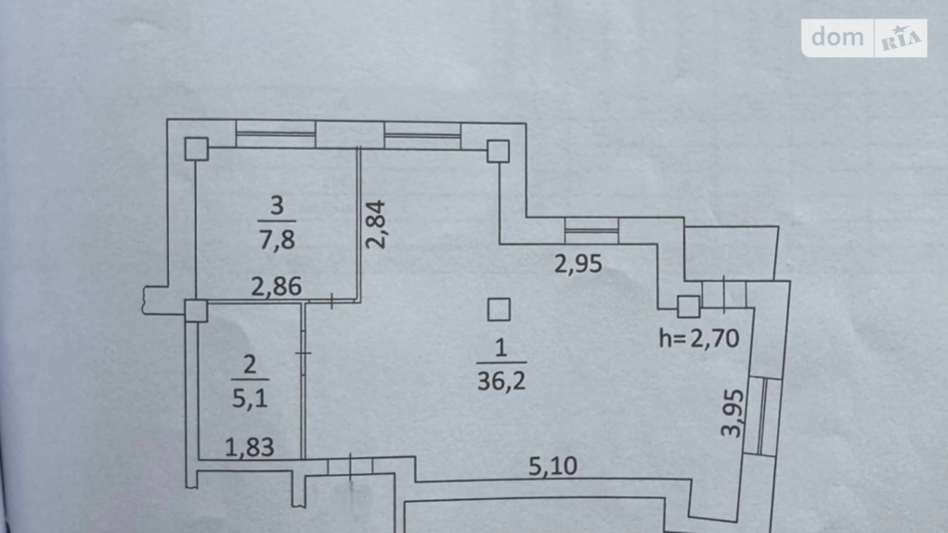 Продается 1-комнатная квартира 49.9 кв. м в Одессе, пер. Сеченова, 11 - фото 3