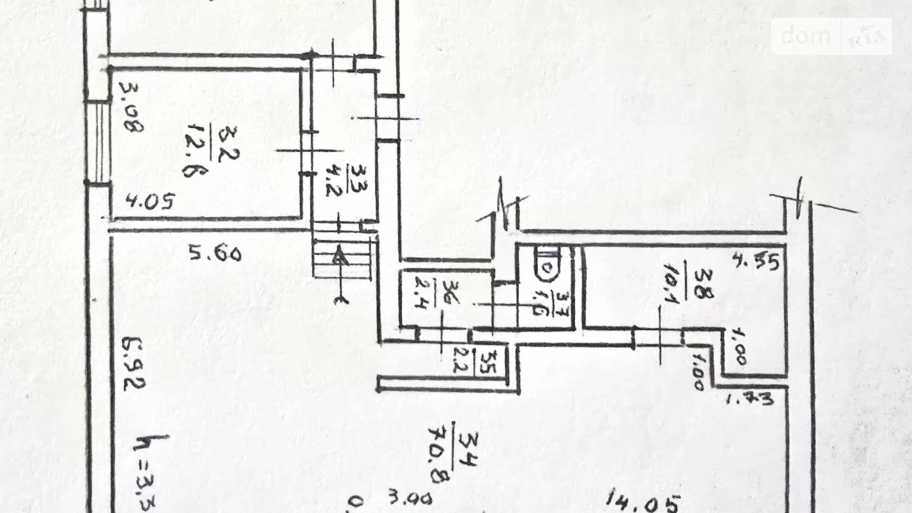 Продається приміщення вільного призначення 128 кв. м в 5-поверховій будівлі, цена: 64000 $ - фото 3