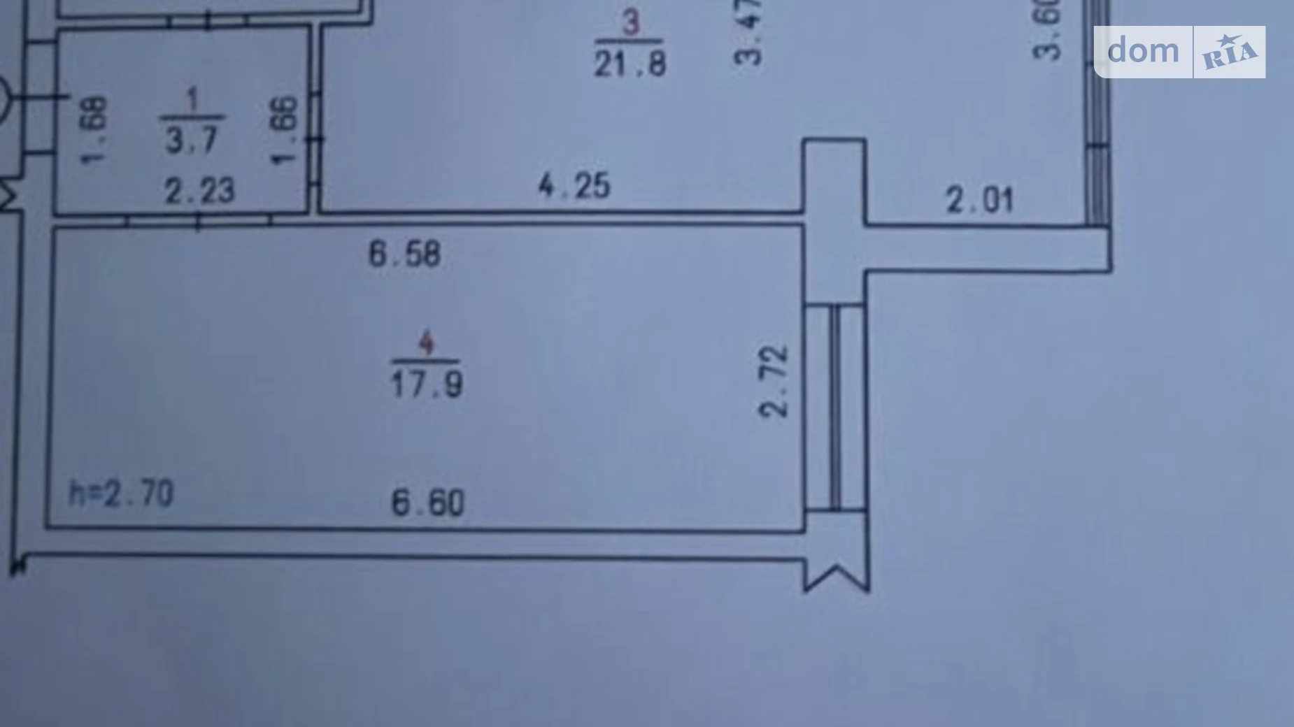 Продається 1-кімнатна квартира 48.1 кв. м у Хмельницькому, цена: 64000 $ - фото 4