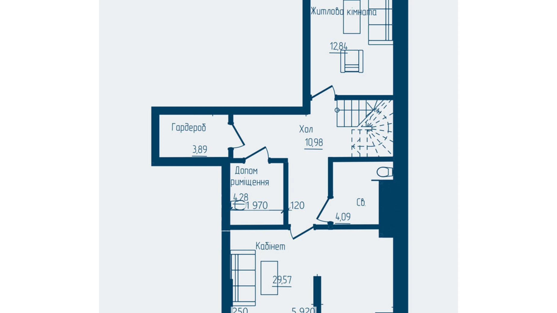 Продается 3-комнатная квартира 136.79 кв. м в, цена: 123111 $ - фото 3