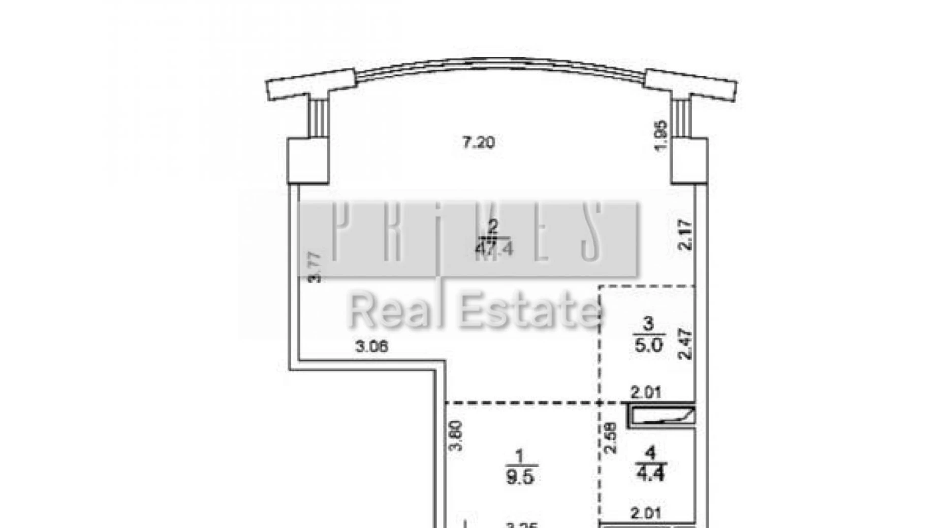 Продается 1-комнатная квартира 66 кв. м в Киеве, цена: 207000 $ - фото 4