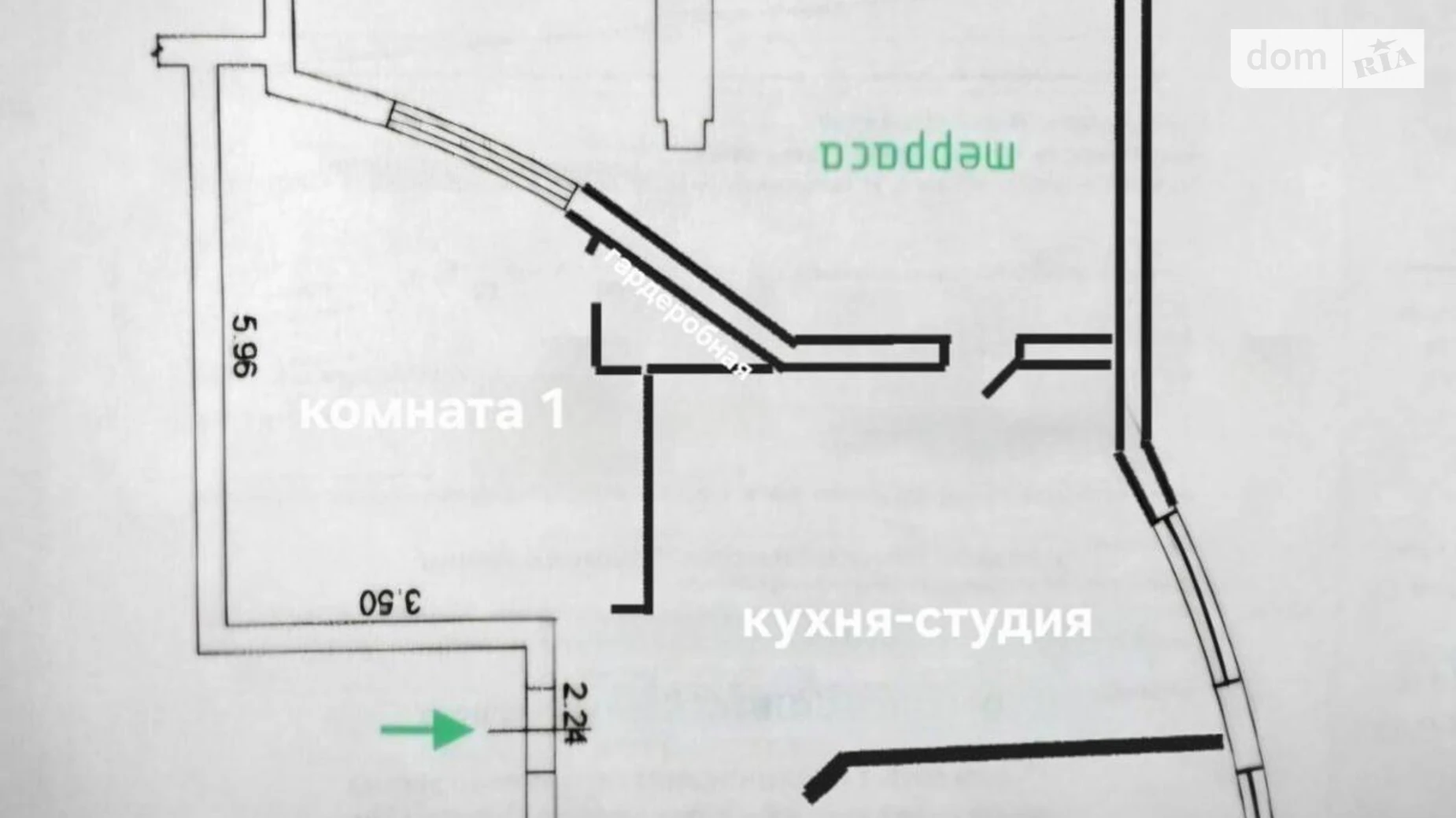 Продається 2-кімнатна квартира 88 кв. м у Одесі, вул. Люстдорфська дорога, 55К - фото 4