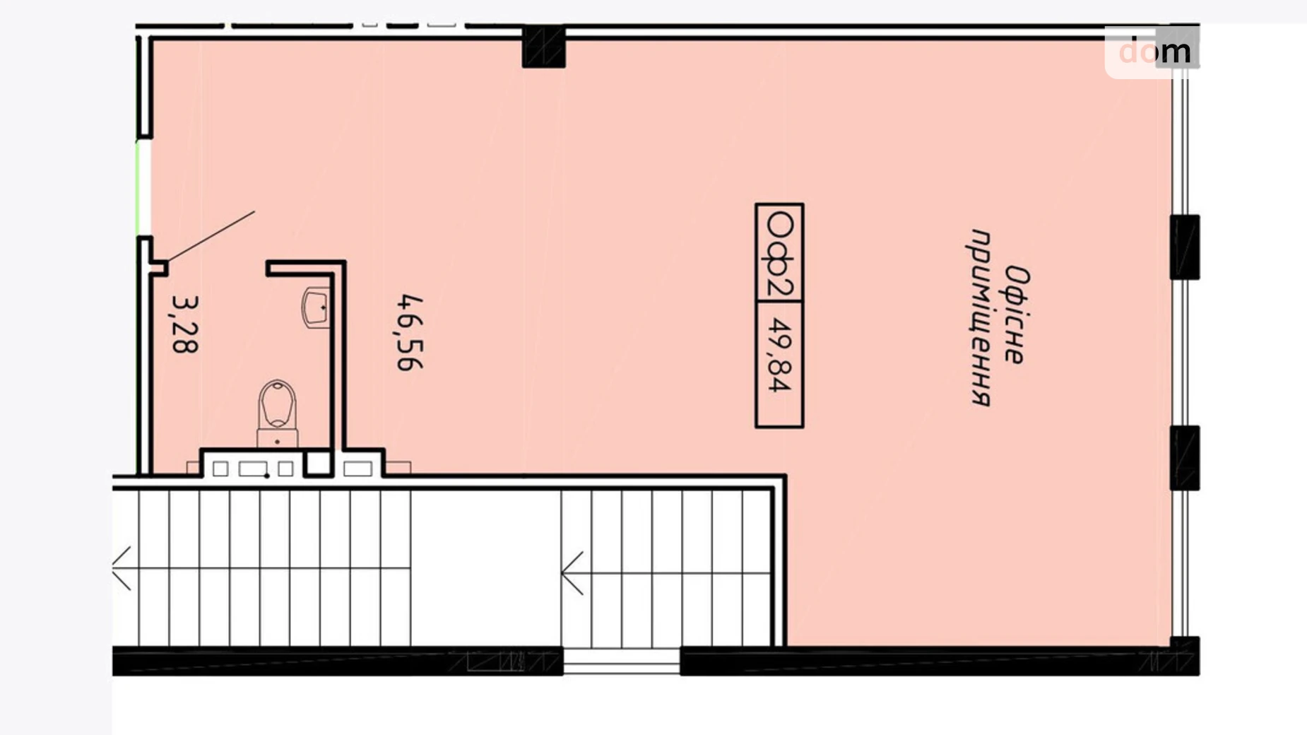 Продается офис 42.84 кв. м в бизнес-центре, цена: 99680 $ - фото 2