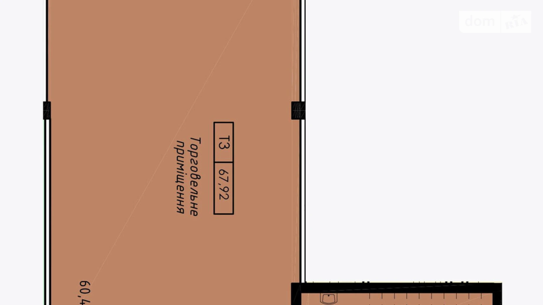 Продается объект сферы услуг 67.92 кв. м в 2-этажном здании, цена: 203760 $ - фото 5