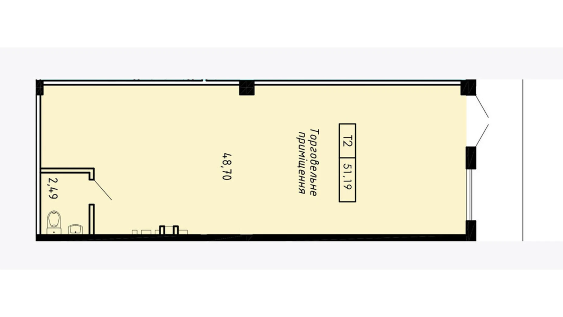 ул. Шептицкого Андрея Митрополита Тернополь БЦ на Шептицкого, цена: 179165 $ - фото 2