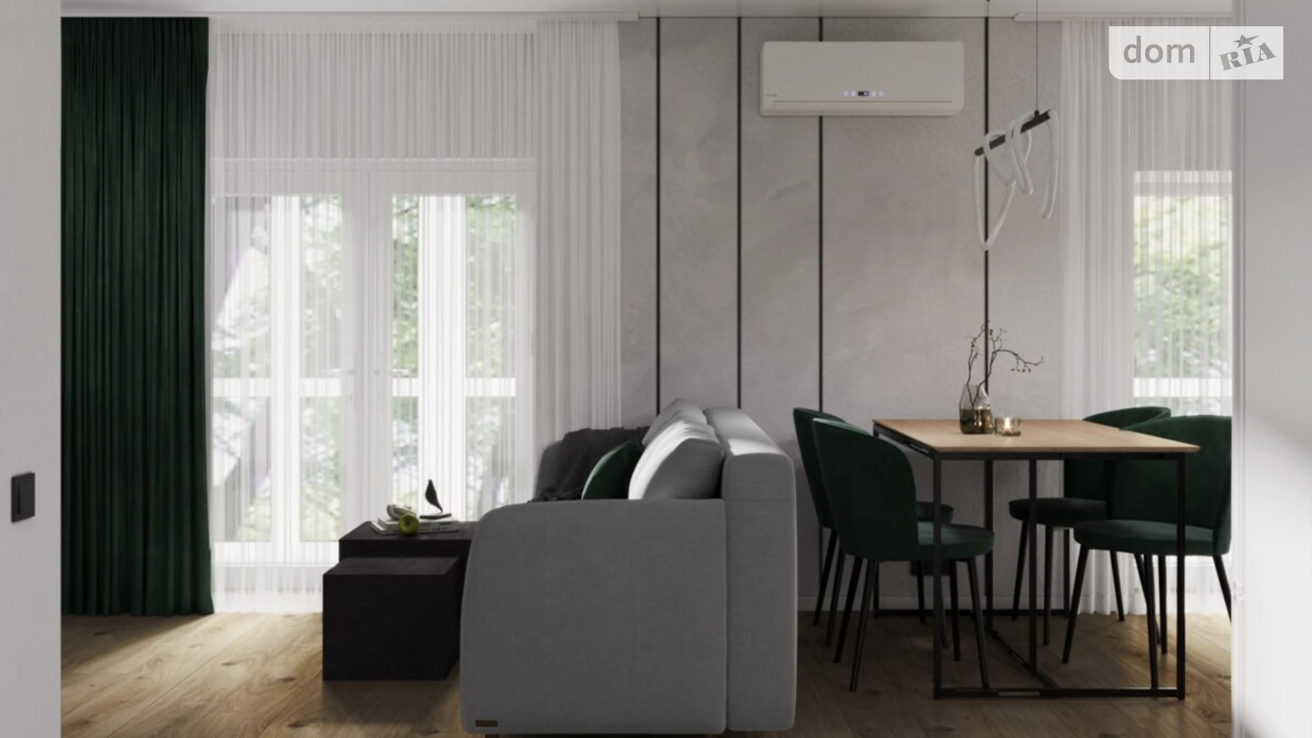 Продается 1-комнатная квартира 52.42 кв. м в, цена: 62904 $ - фото 2