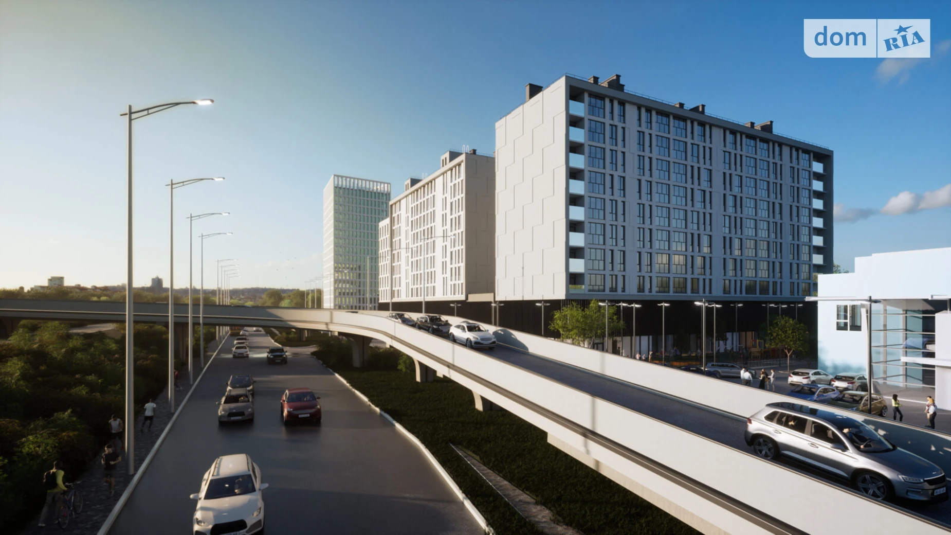 ул. Надречная, 1 Княгинин Ивано-Франковск ЖК Kniahynyn-Center, цена: 176640 $ - фото 4