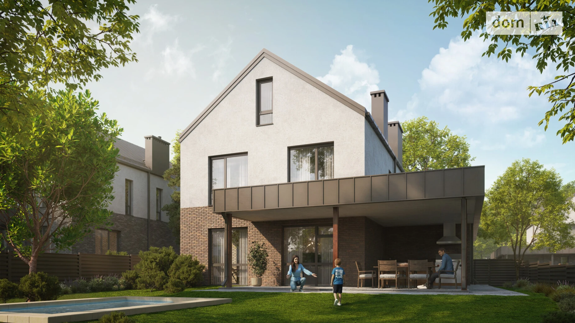 Продается дом на 2 этажа 171.9 кв. м с садом, цена: 275040 $ - фото 4