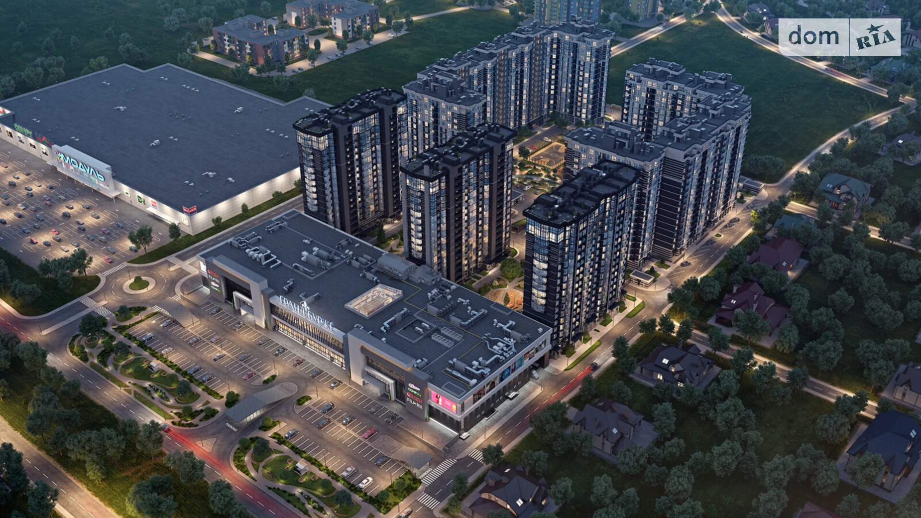 Продается 1-комнатная квартира 41.5 кв. м в Буче, бул. Леонида Бирюкова, 4 - фото 2