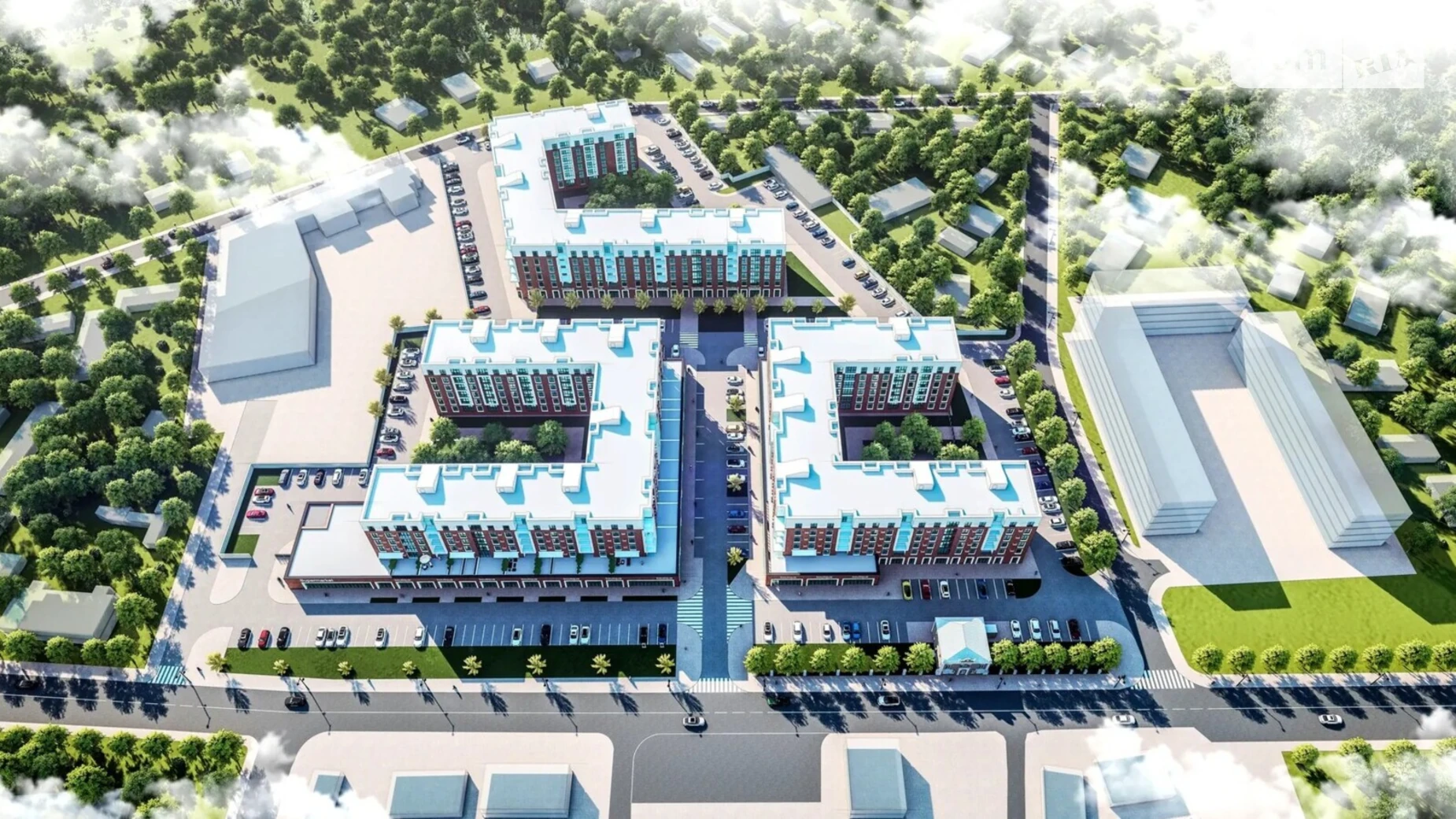 Продается 2-комнатная квартира 54.55 кв. м в Володимире, цена: 49095 $ - фото 2