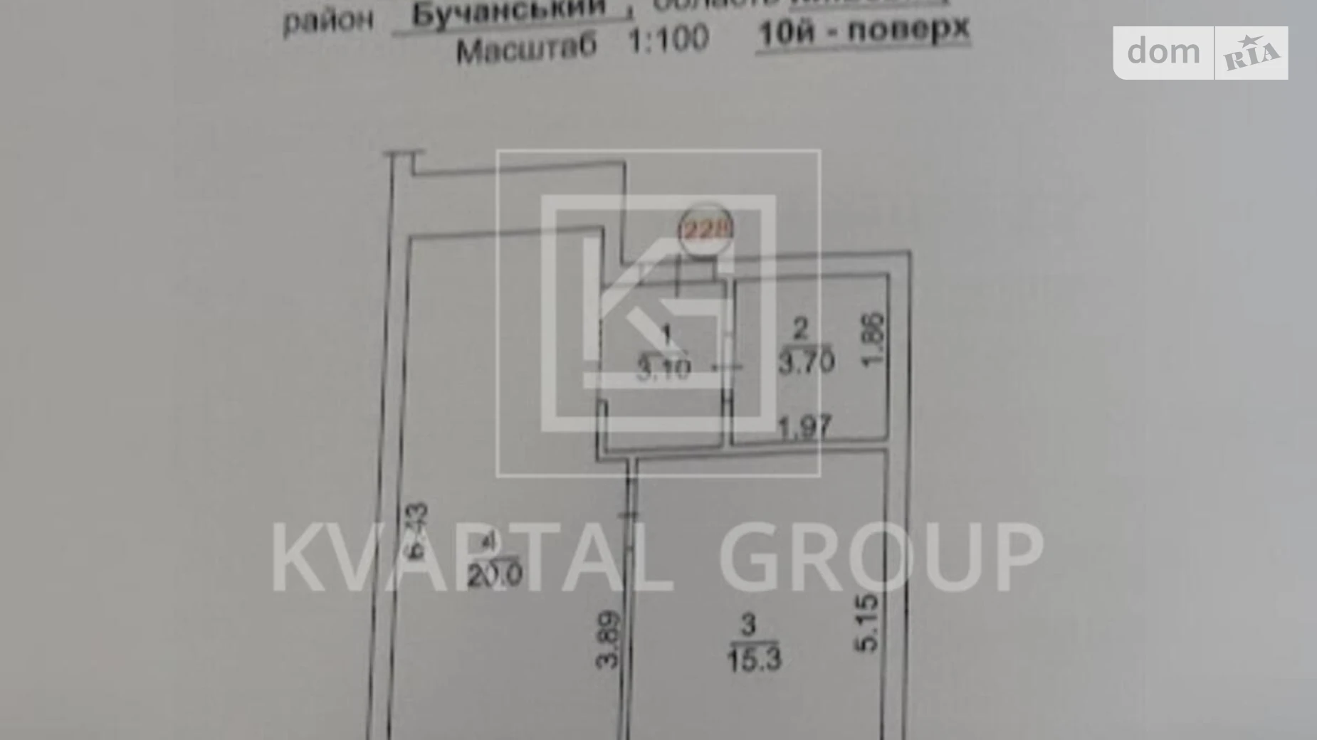 Продается 1-комнатная квартира 42.1 кв. м в Ирпене, ул. Университетская(Карла Маркса), 1Т корпус 2 - фото 3