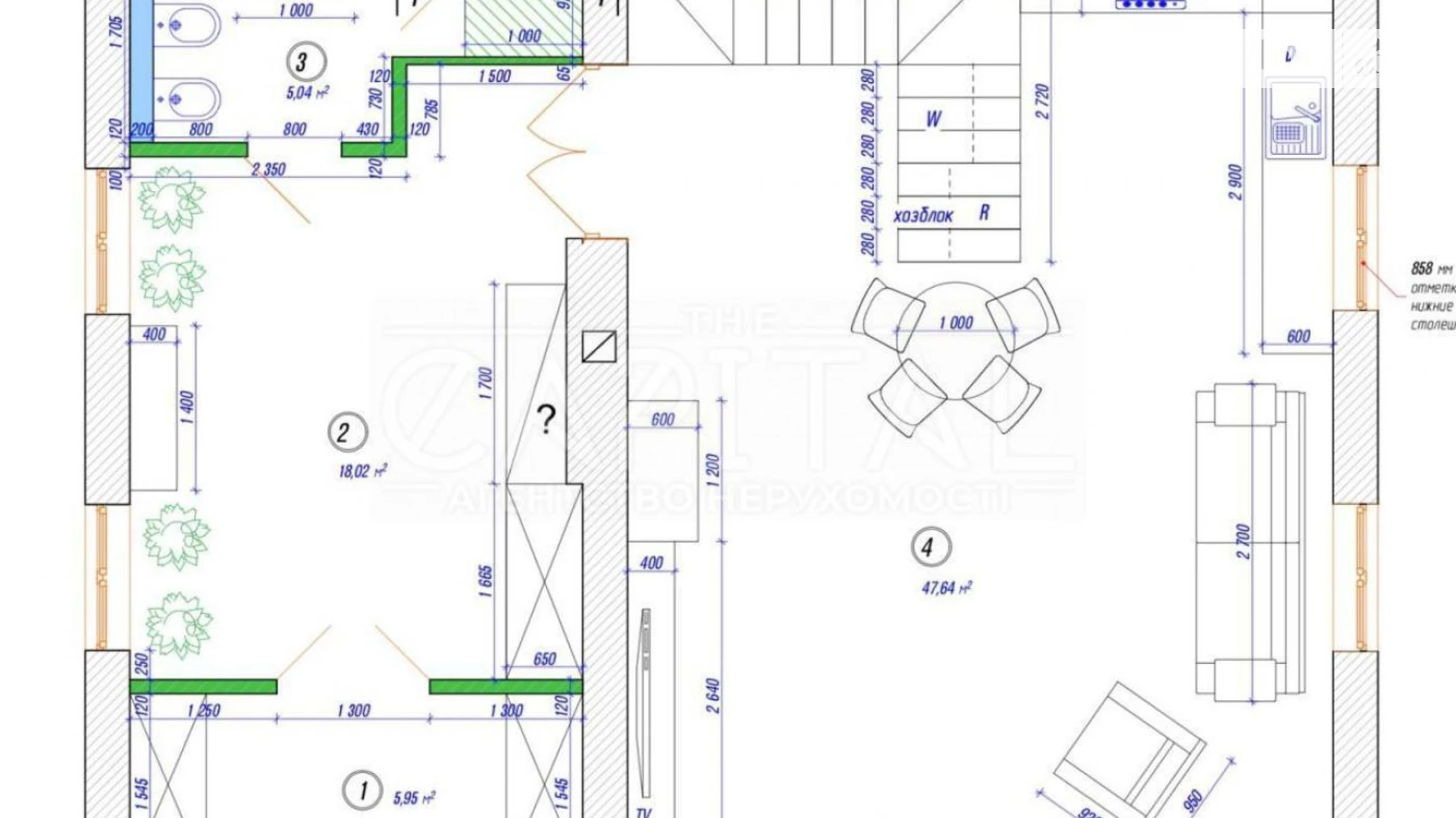 Продается дом на 2 этажа 160 кв. м с гаражом, цена: 230000 $ - фото 3