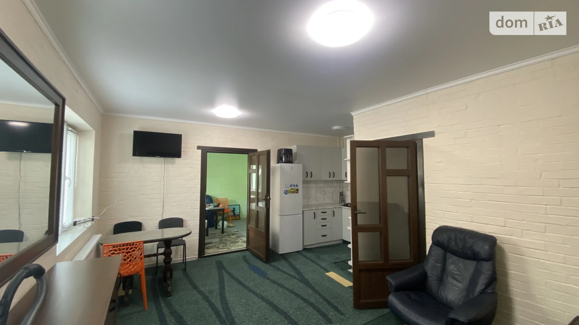 Здається в оренду одноповерховий будинок 60 кв. м з каміном, цена: 14000 грн - фото 5