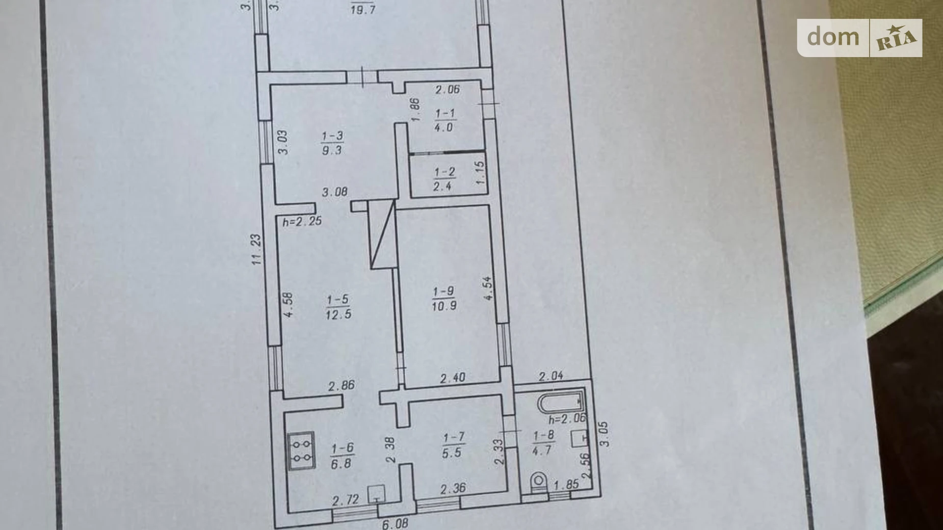Продается одноэтажный дом 75.8 кв. м с участком, цена: 44500 $ - фото 3