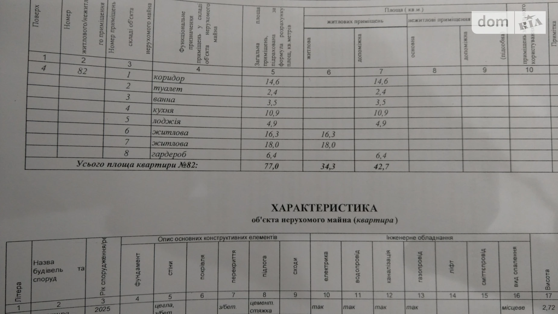 Продается 2-комнатная квартира 77 кв. м в Львове, ул. Величковского, 5 - фото 2