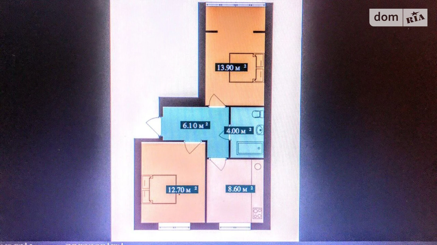 Продается 2-комнатная квартира 45.5 кв. м в Петропавловской Борщаговке, ул. Садовая, 51А - фото 2
