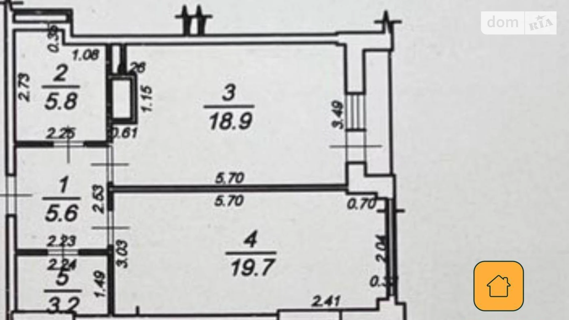 Продается 1-комнатная квартира 55 кв. м в Одессе, бул. Французский, 60Б - фото 3