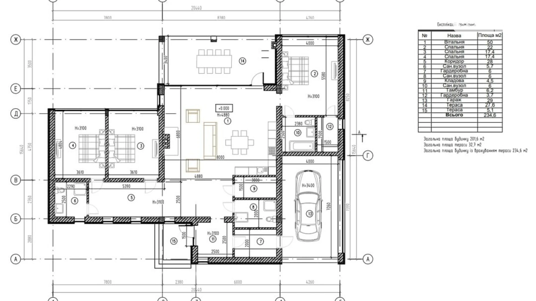 Продается одноэтажный дом 240 кв. м с террасой, цена: 868000 $ - фото 2