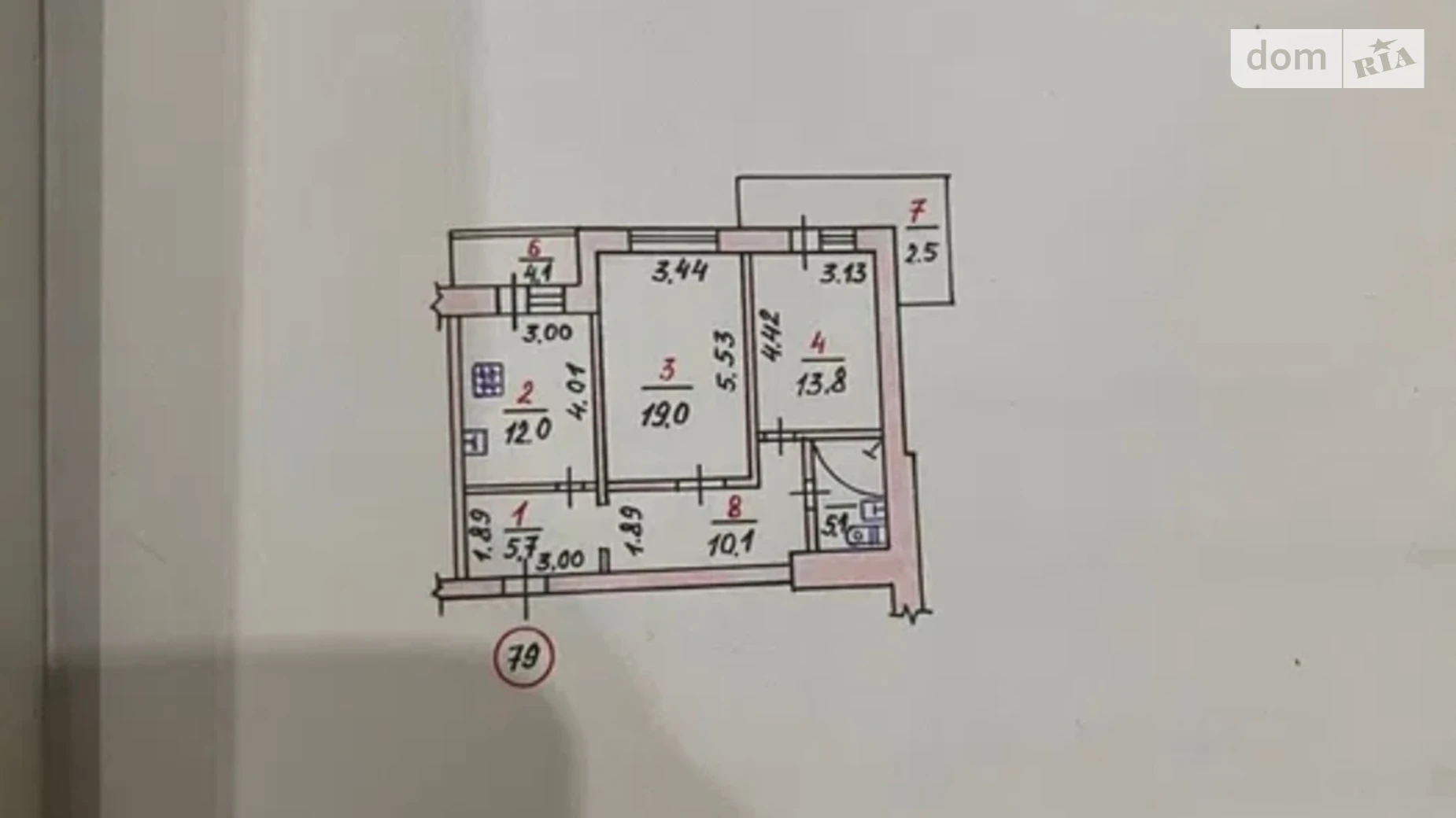 Продается 2-комнатная квартира 72.3 кв. м в Николаеве, цена: 55000 $ - фото 2