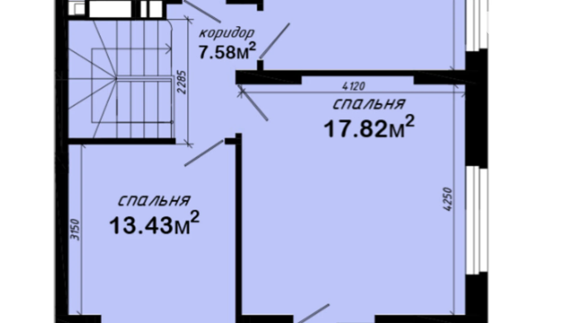 Продается 4-комнатная квартира 113.26 кв. м в Киеве, просп. Академика Глушкова, 42 - фото 4