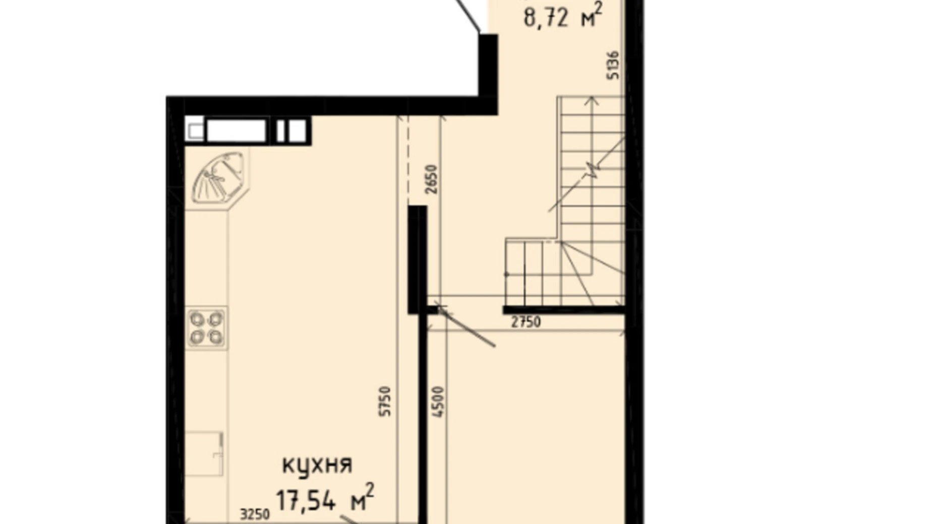 Продается 3-комнатная квартира 111.06 кв. м в Киеве, просп. Академика Глушкова, 42 - фото 4