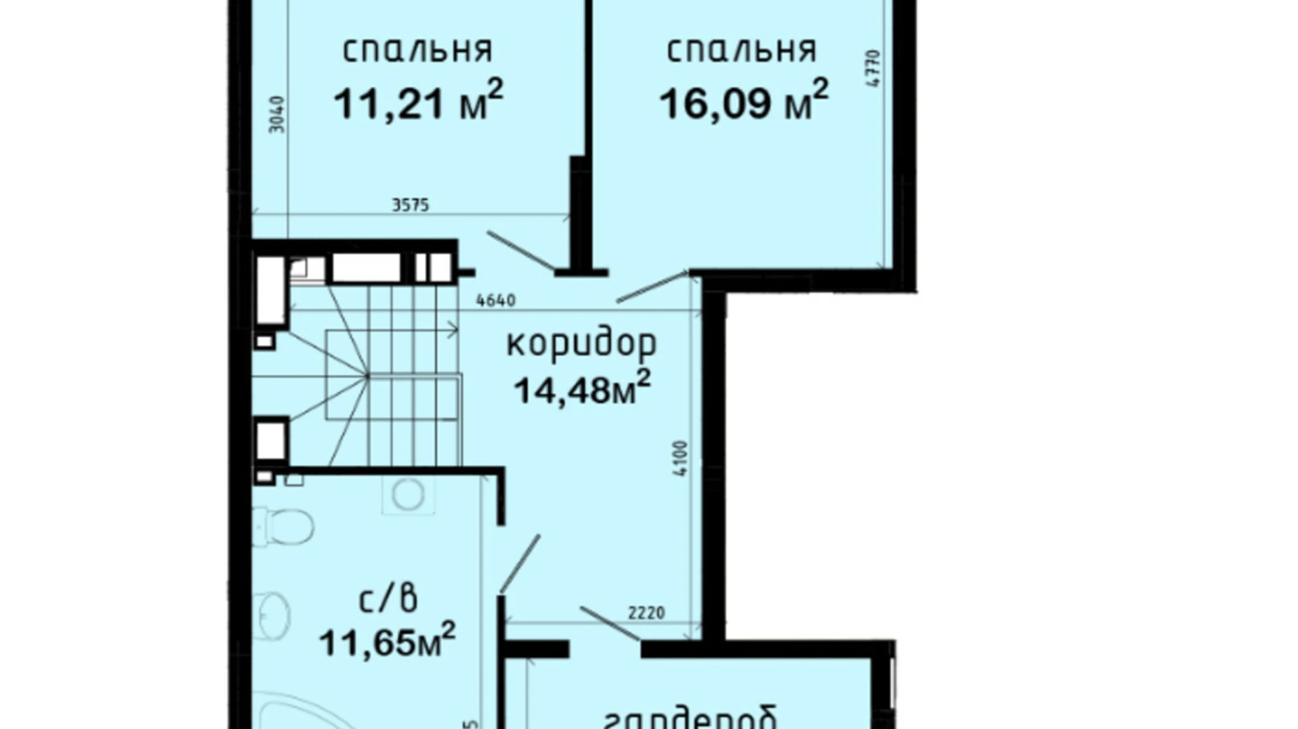 Продается 3-комнатная квартира 99.75 кв. м в Киеве, просп. Академика Глушкова, 42 - фото 4