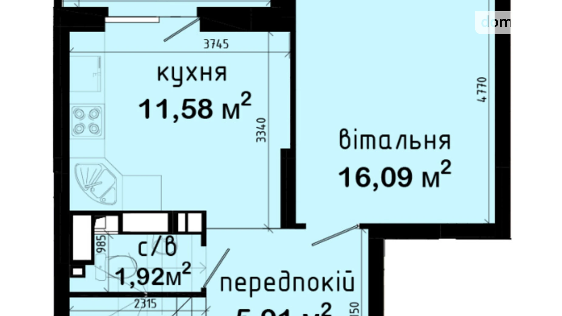 Продается 3-комнатная квартира 99.75 кв. м в Киеве, просп. Академика Глушкова, 42 - фото 5