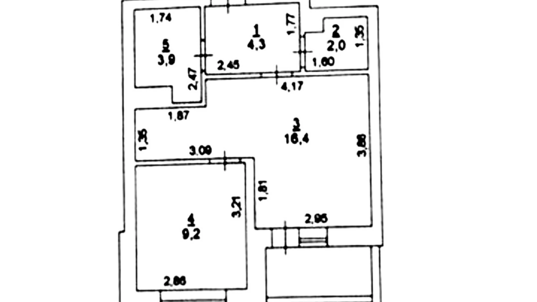 Продается 1-комнатная квартира 37.5 кв. м в Одессе, ул. Андрея Гулого-Гуленко(Вице-адмирала Азарова), 8 - фото 2