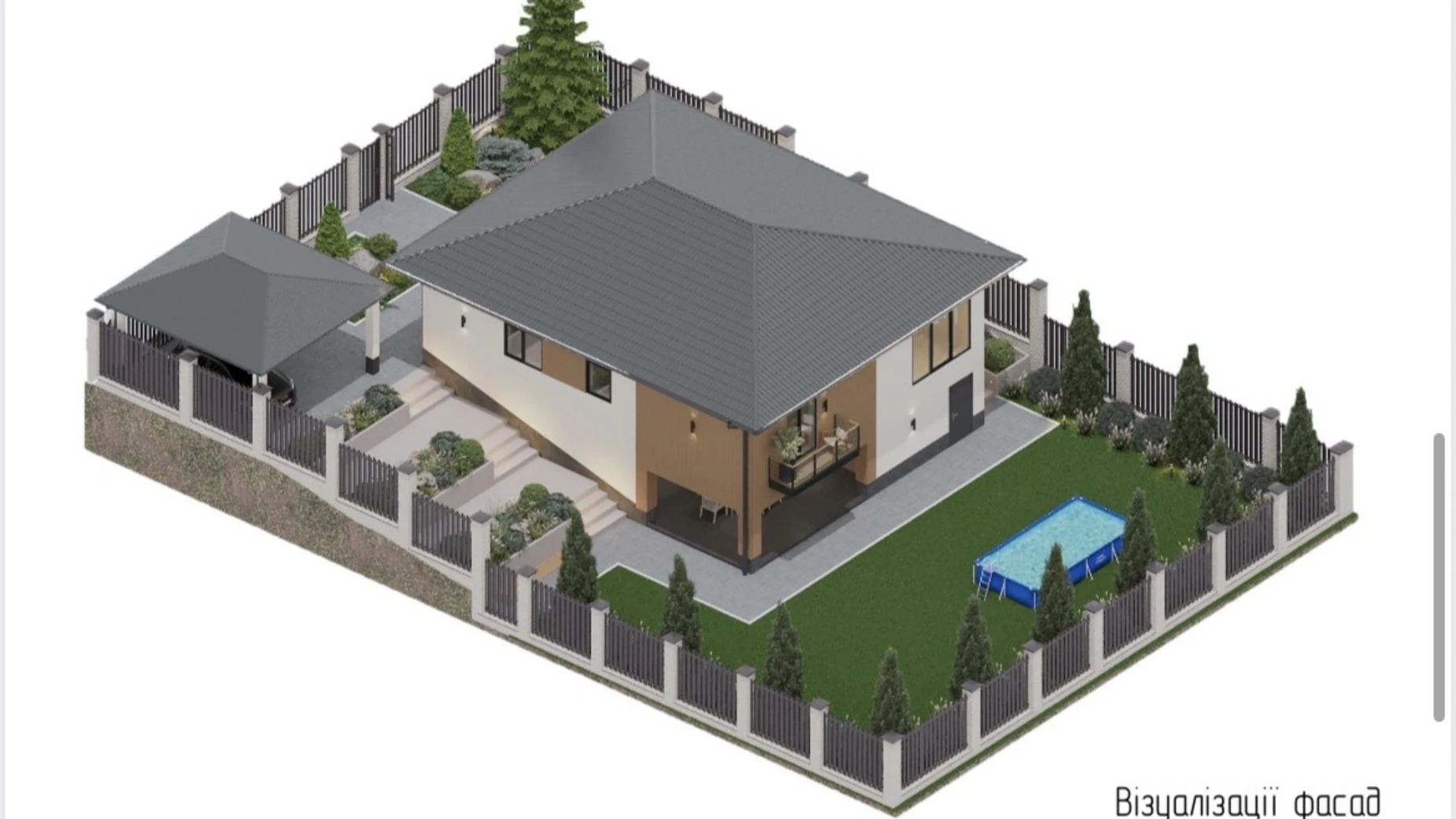 Продается одноэтажный дом 204 кв. м с бассейном, цена: 73000 $ - фото 2