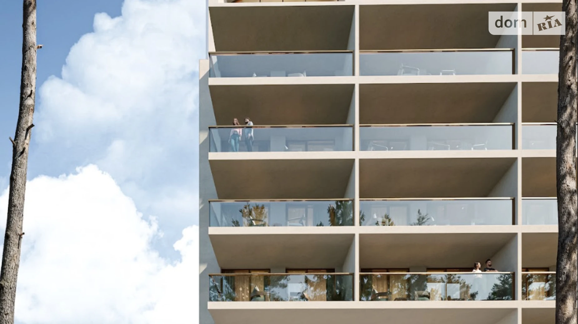 Продается 2-комнатная квартира 52.6 кв. м в Буковеле, уроч. Вишни - фото 3